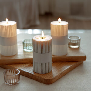 Pack de 3 velas aromáticas